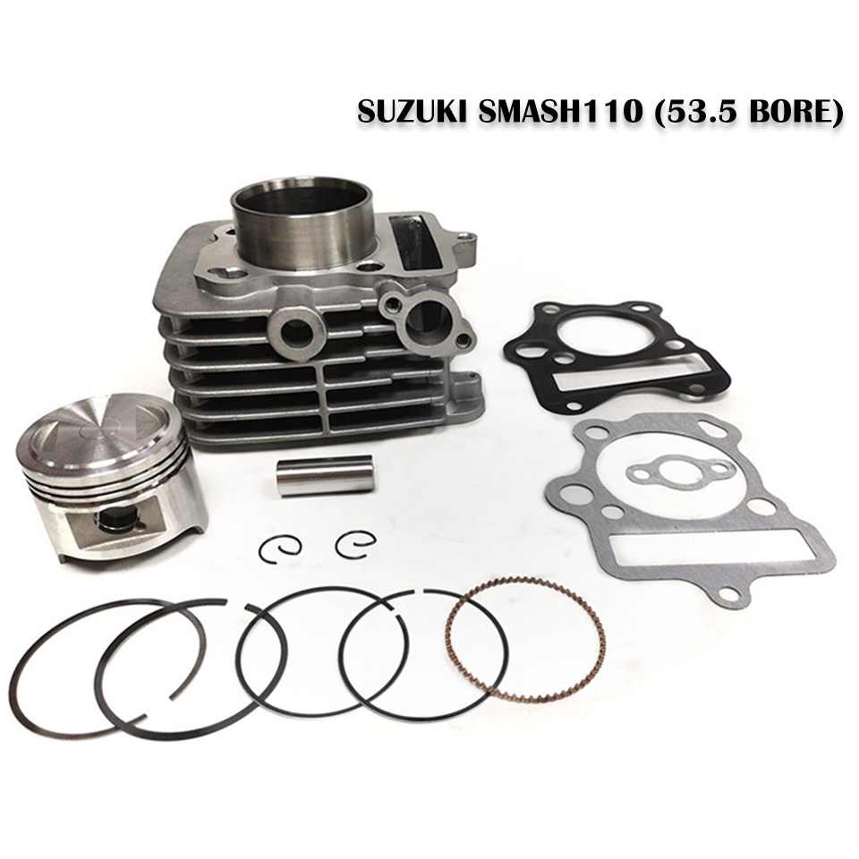 Motorcycle Piston - مجموعة أسطوانات وحلقات مكبس وحشوات للدراجات