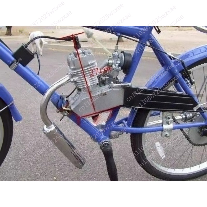 محرك دراجة ثنائي الأشواط بسعة  - مراجعة Motorcycle Engine Kit وسعره