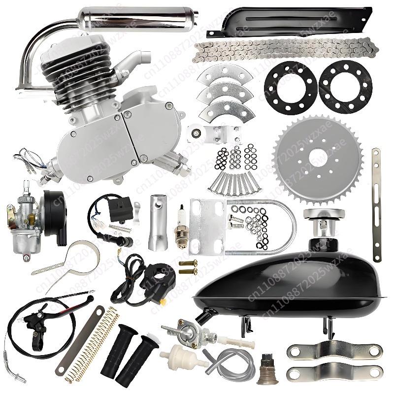 قطع غيار تعديل الدراجات، محرك  - مراجعة Motorcycle Engine Kit وسعره